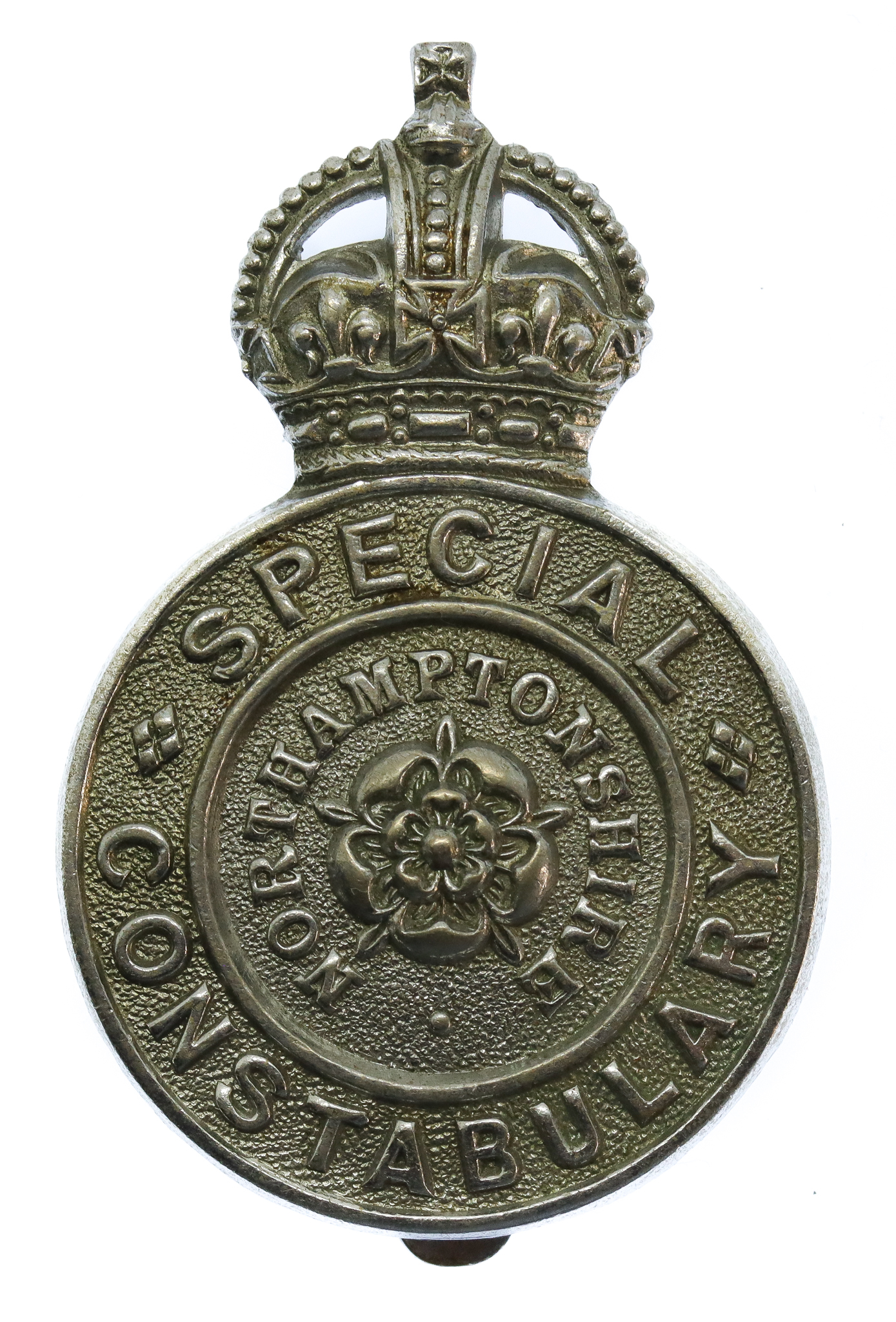 Northamptonshire Special Constabulary Cap Badge - King's Crown