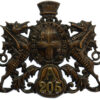 City of London Police 'A'  Division Helmet Plate (A/205)