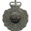 Devon Constabulary Wreath Helmet Plate - Queen's Crown