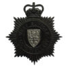 West Suffolk Constabulary Small Star Night Helmet Plate - Queen's Crown
