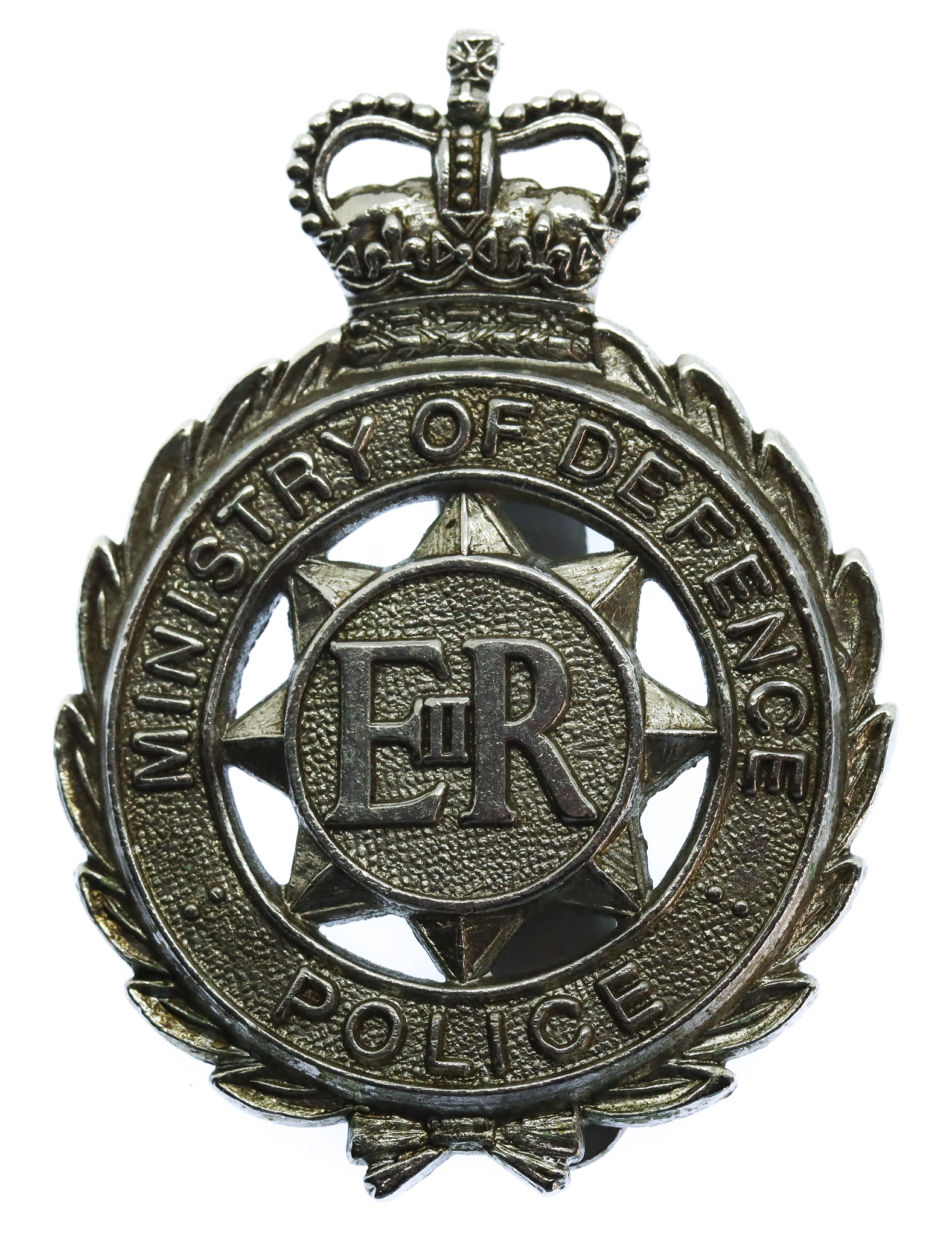 Ministry of Defence Police Cap Badge - Queen's Crown