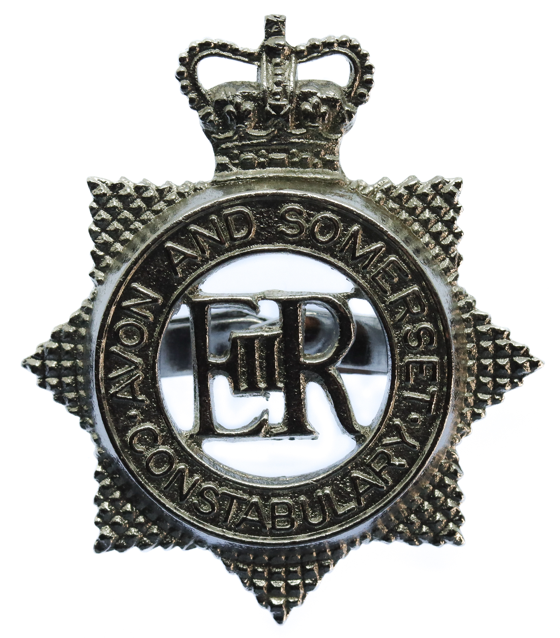 Avon and Somerset Constabulary Cap Badge - Queen's Crown