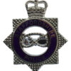 Staffordshire Police Senior Officer's Enamelled Cap Badge - Queen's Crown