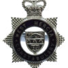 West Mercia Constabulary Senior Officer's Enamelled Cap Badge - Queen's Crown