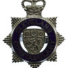 Cleveland Constabulary Senior Officer's Enamelled Cap Badge - Queen's Crown