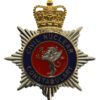 Civil Nuclear Constabulary Enamelled Cap Badge - Queen's Crown