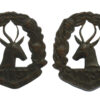 Pair of South African First Reserve Brigade Collar Badges