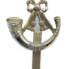 Light Infantry Anodised (Staybrite) Cap Badge