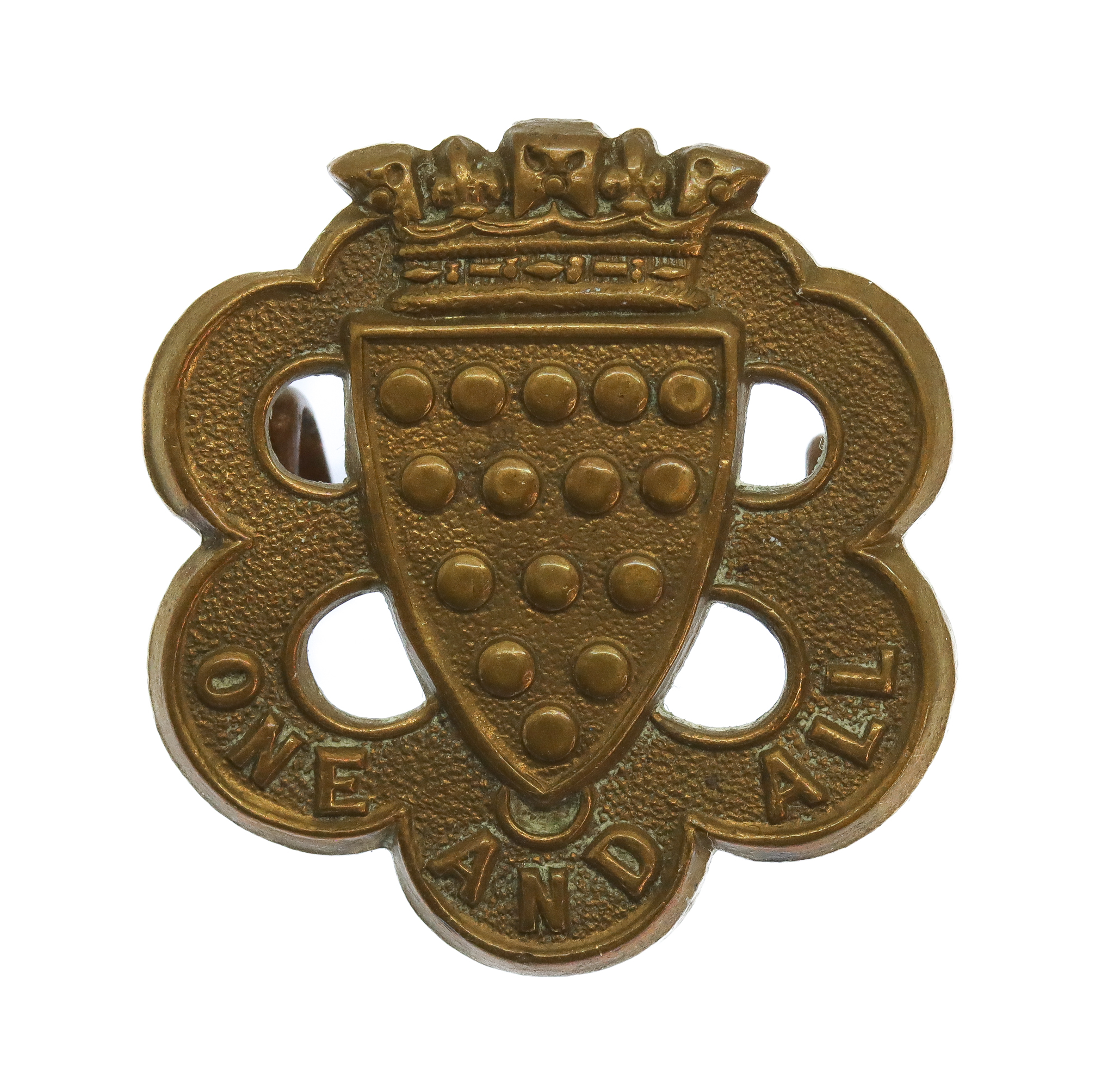 Duke of Cornwall's Light Infantry Collar Badge