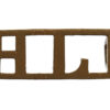 Highland Light Infantry (H.L.I.) Shoulder Title