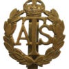 Auxiliary Territorial Service (A.T.S.) Cap Badge - King's Crown