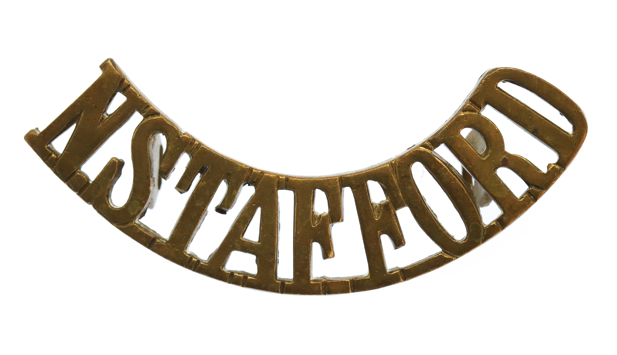 North Staffordshire Regiment (N.STAFFORD) Shoulder Title