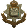 East Surrey Regiment Cap Badge - King's Crown