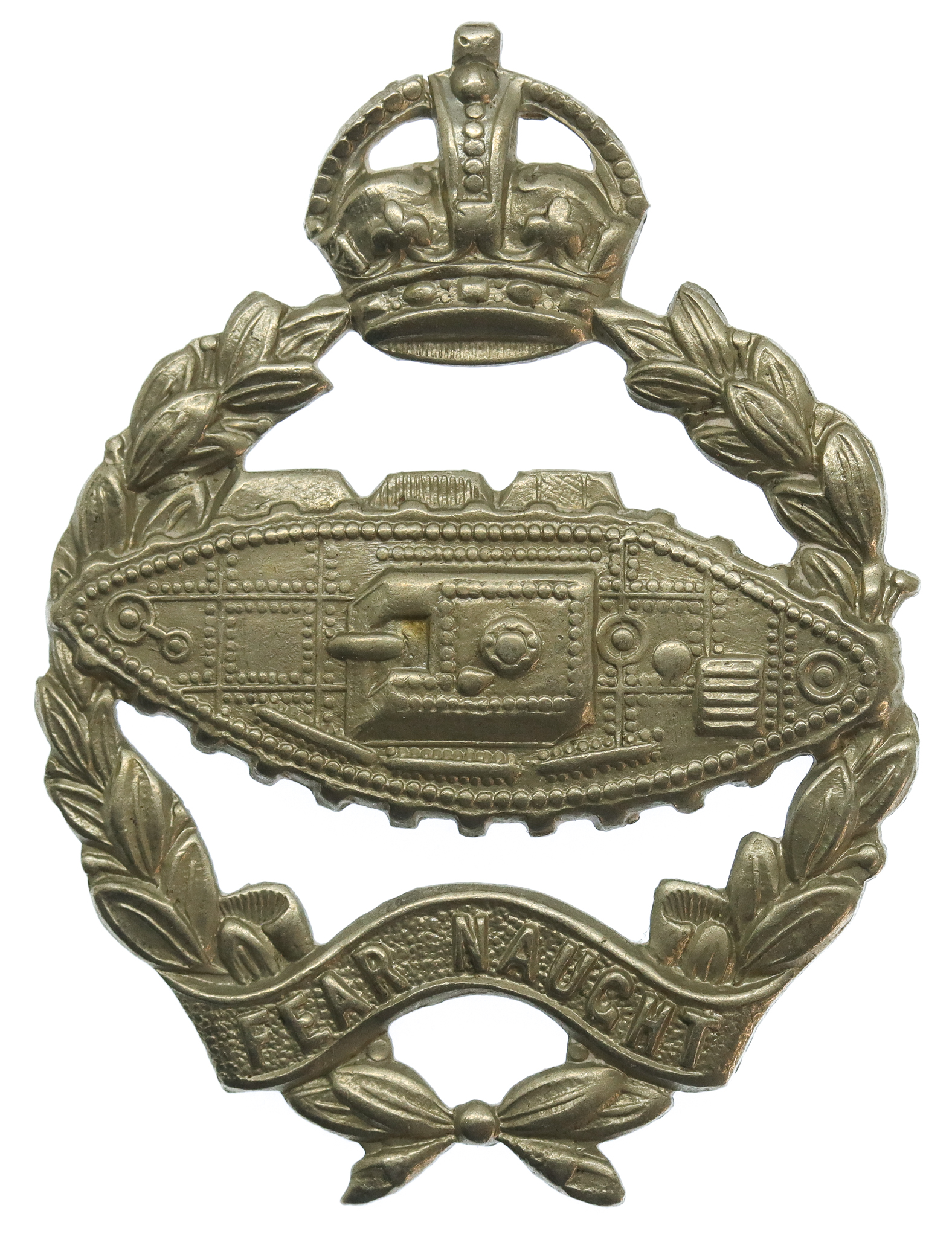 Royal Tank Regiment Cap Badge - King's Crown