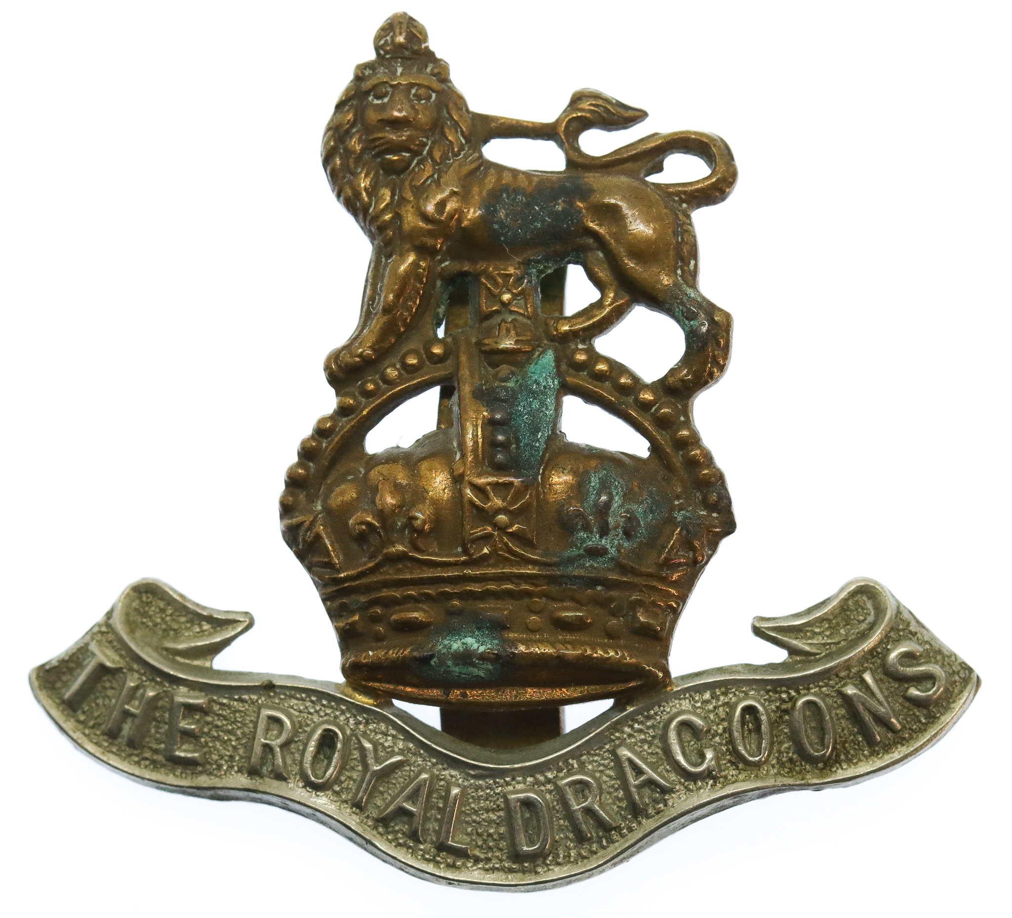 The Royal Dragoons Cap Badge - King's Crown