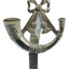 Light Infantry Anodised (Staybrite) Cap Badge