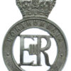 Northumbria Police Large Cap Badge - Queen's Crown