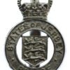 States of Jersey Police Cap Badge - Queen's Crown