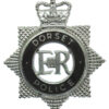 Dorset Police Senior Officer's Enamelled Cap Badge - Queen's Crown