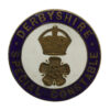 Derbyshire Special Constabulary Enamelled Lapel Badge - King's Crown