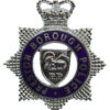 Preston Borough Police Senior Officer's Enamelled Cap Badge - Queen's Crown