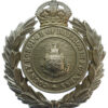 County Borough of Barrow-in-Furness Police Wreath Helmet Plate - King's Crown