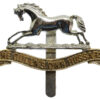 The Queen's Own Hussars Anodised (Staybrite) Cap Badge