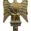 1st Royal Dragoons Anodised (Staybrite) Cap Badge