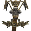 9th/12th Royal Lancers Anodised (Staybrite) Cap Badge