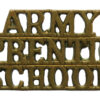 Army Apprentices School (ARMY/APPRENTICES/SCHOOL) Shoulder Title