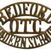 Bedford Modern School O.T.C. (BEDFORD/O.T.C./MODERN SCHOOL) Shoulder Title