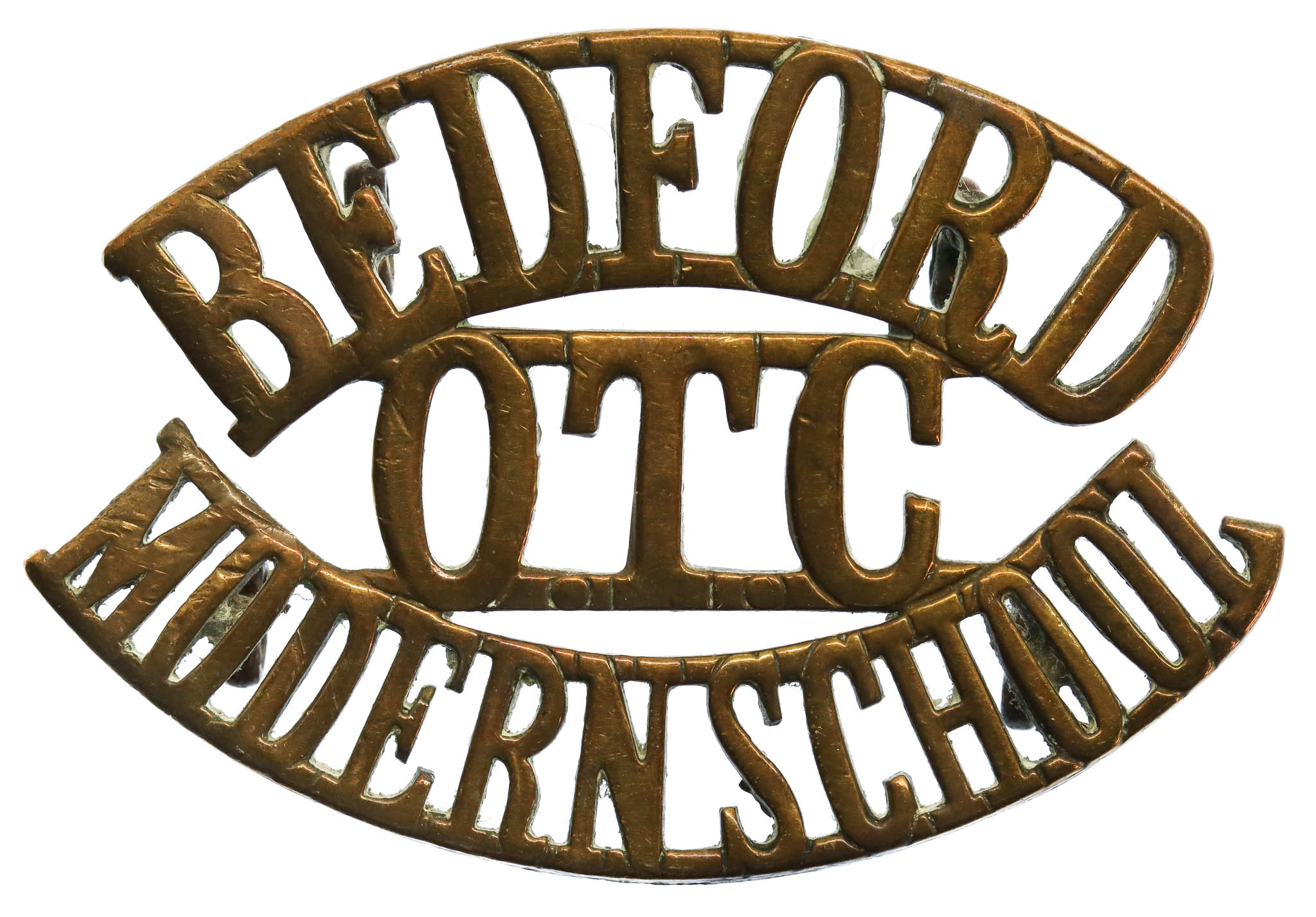 Bedford Modern School O.T.C. (BEDFORD/O.T.C./MODERN SCHOOL) Shoulder Title