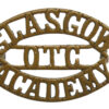 Glasgow Academy O.T.C. (GLASGOW/O.T.C./ACADEMY) Shoulder Title