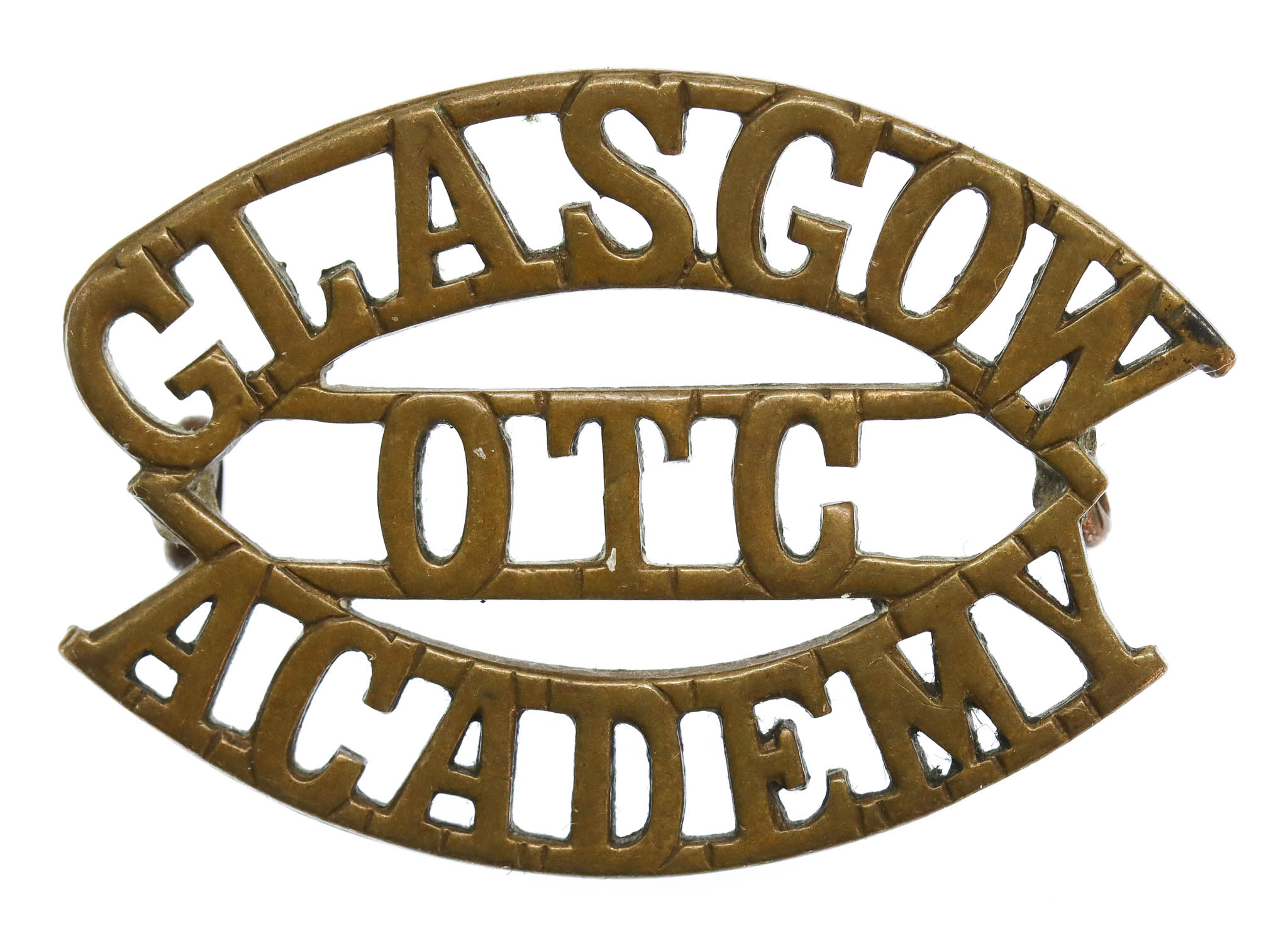 Glasgow Academy O.T.C. (GLASGOW/O.T.C./ACADEMY) Shoulder Title
