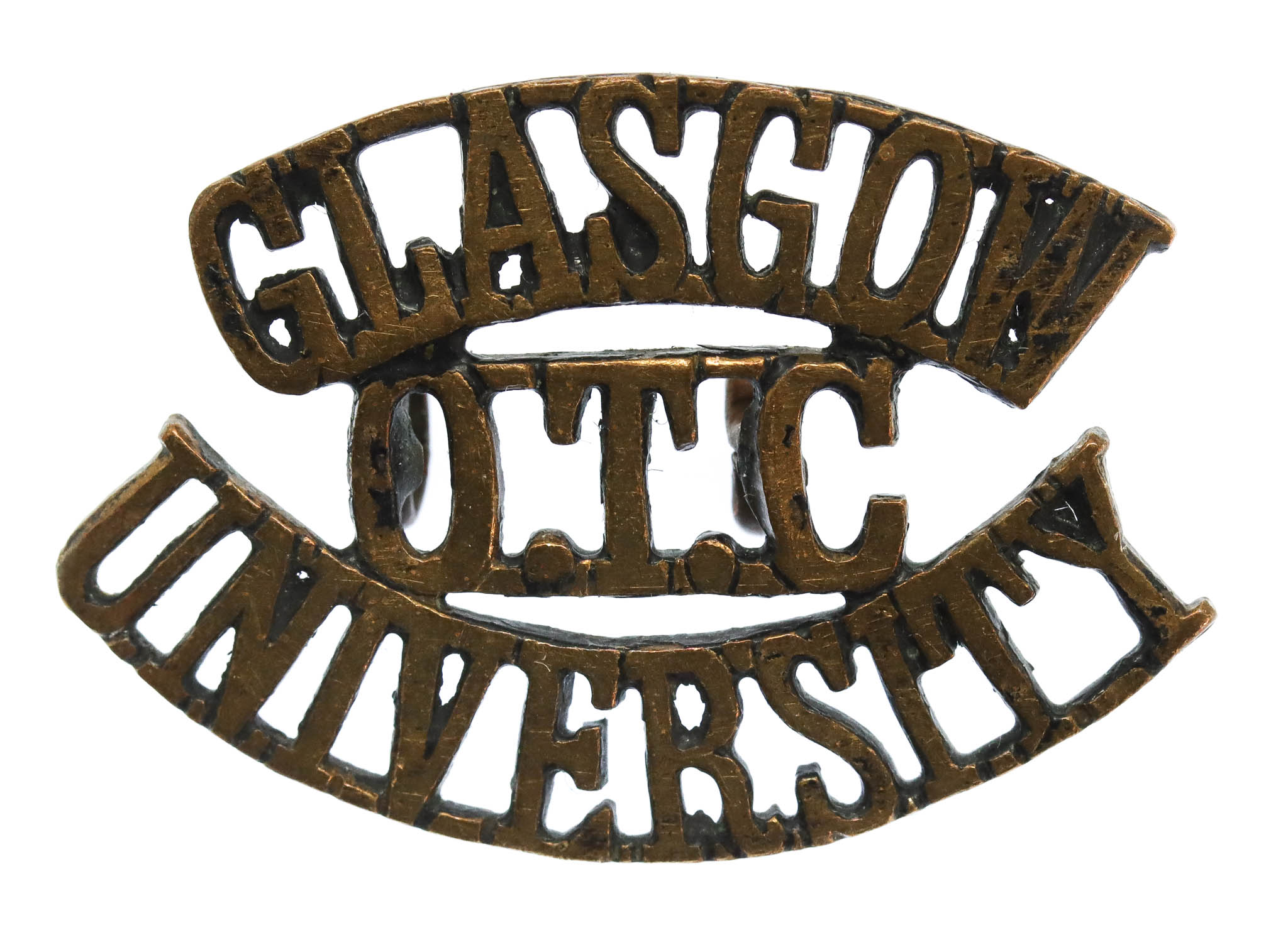 Glasgow University O.T.C. (GLASGOW/O.T.C./UNIVERSITY) Shoulder Title