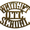 Whitgift School O.T.C. (WHITGIFT/O.T.C/SCHOOL) Shoulder Title