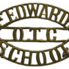 St Edward's School, Oxford O.T.C. (St. EDWARD'S/O.T.C./SCHOOL) Shoulder Title 