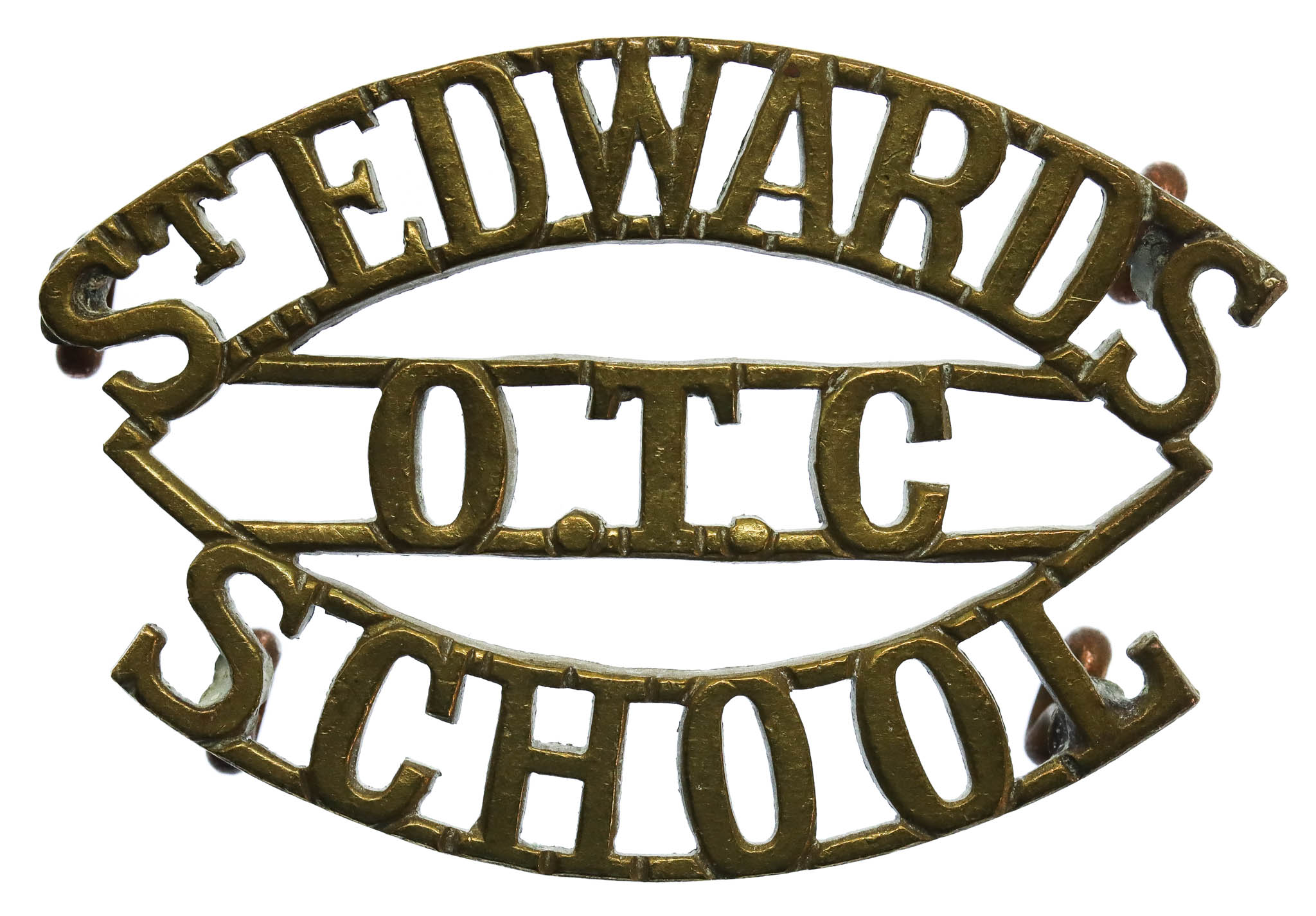 St Edward's School, Oxford O.T.C. (St. EDWARD'S/O.T.C./SCHOOL) Shoulder Title 