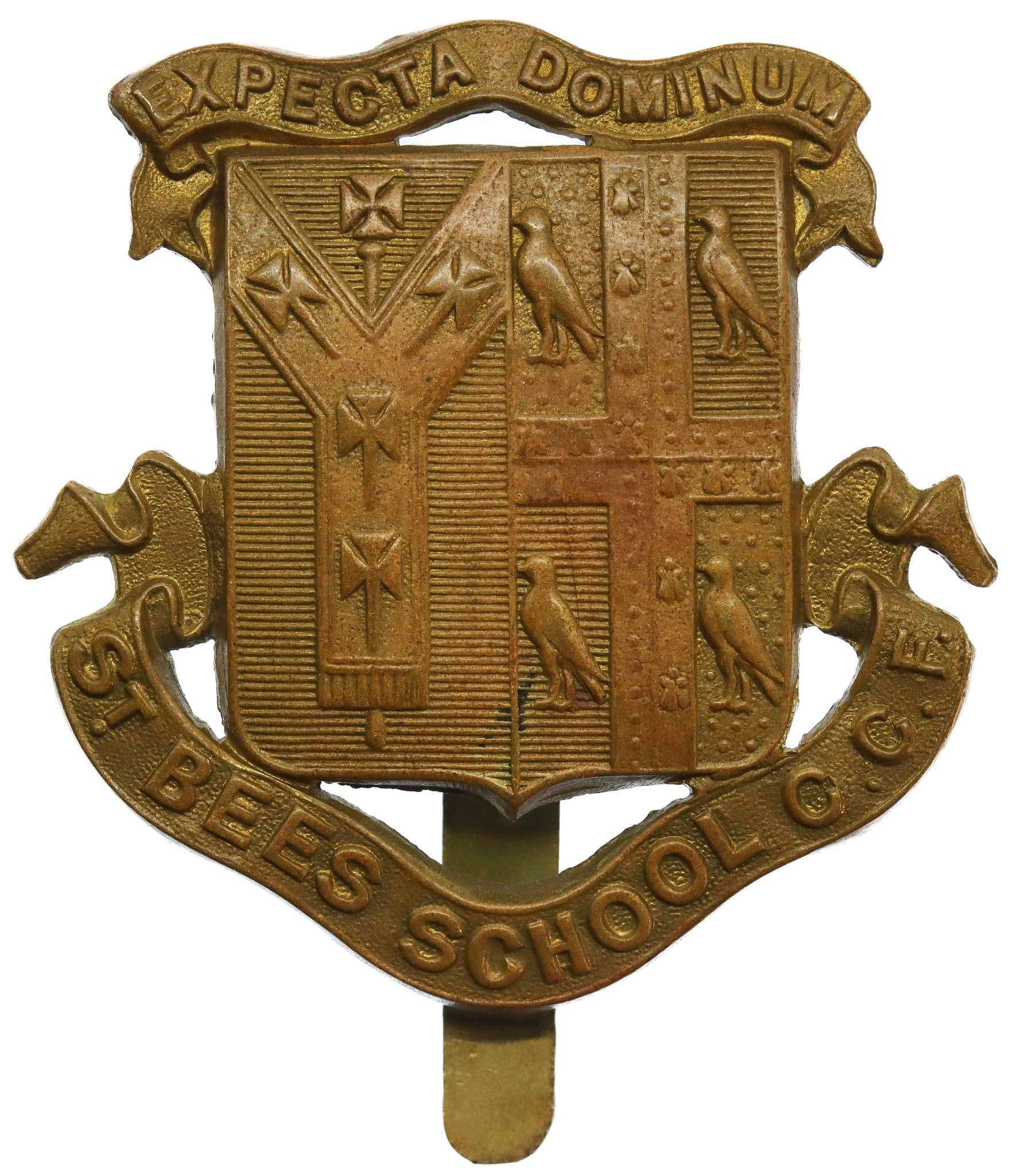 St. Bees School, Cumberland C.C.F. Cap Badge