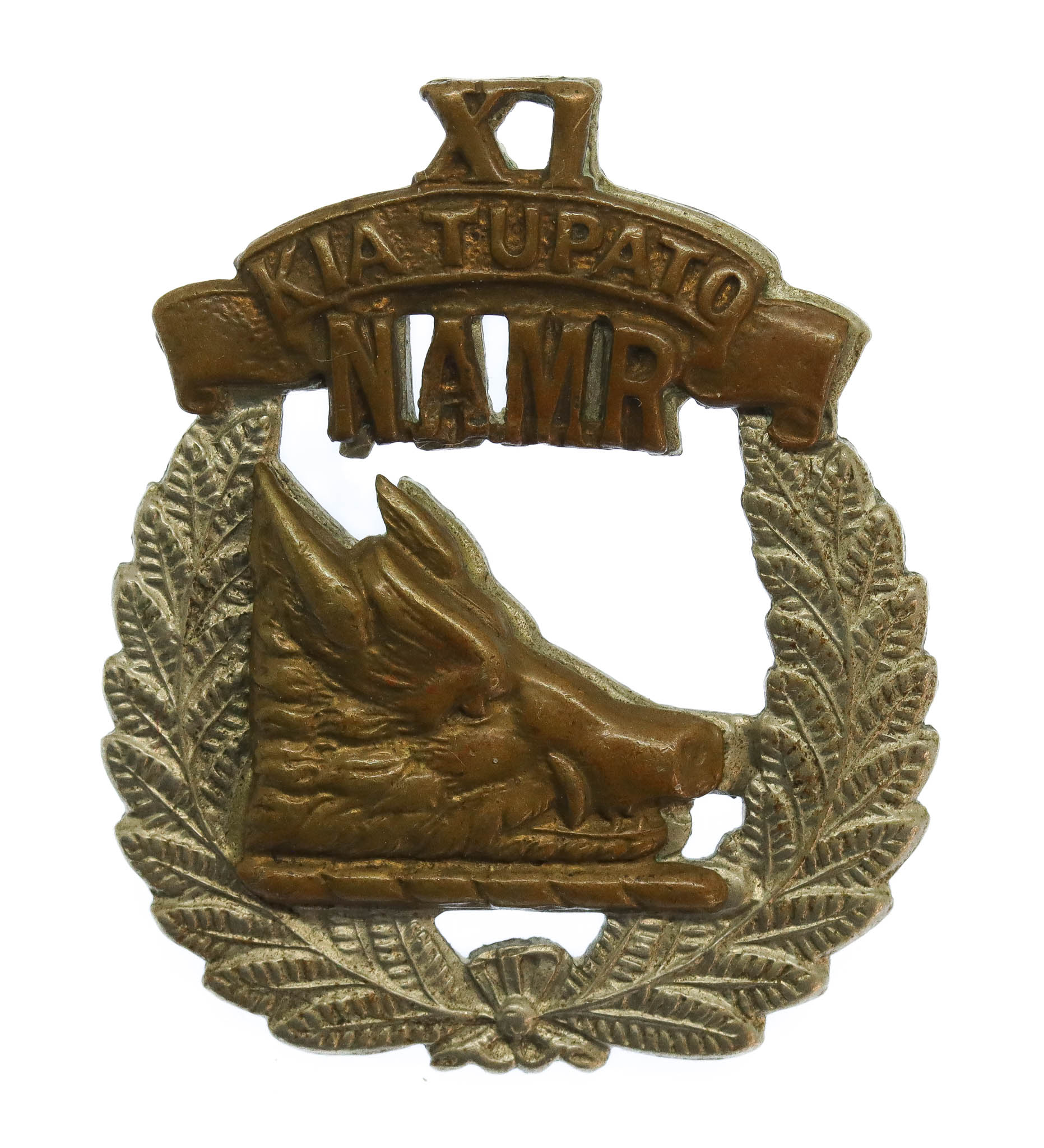 New Zealand 11th North Auckland Mounted Rifles Cap/Collar Badge