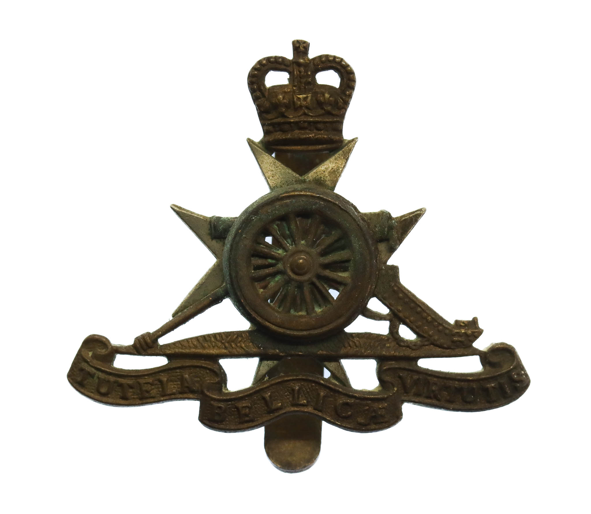 Royal Malta Artillery Beret Badge - Queen's Crown