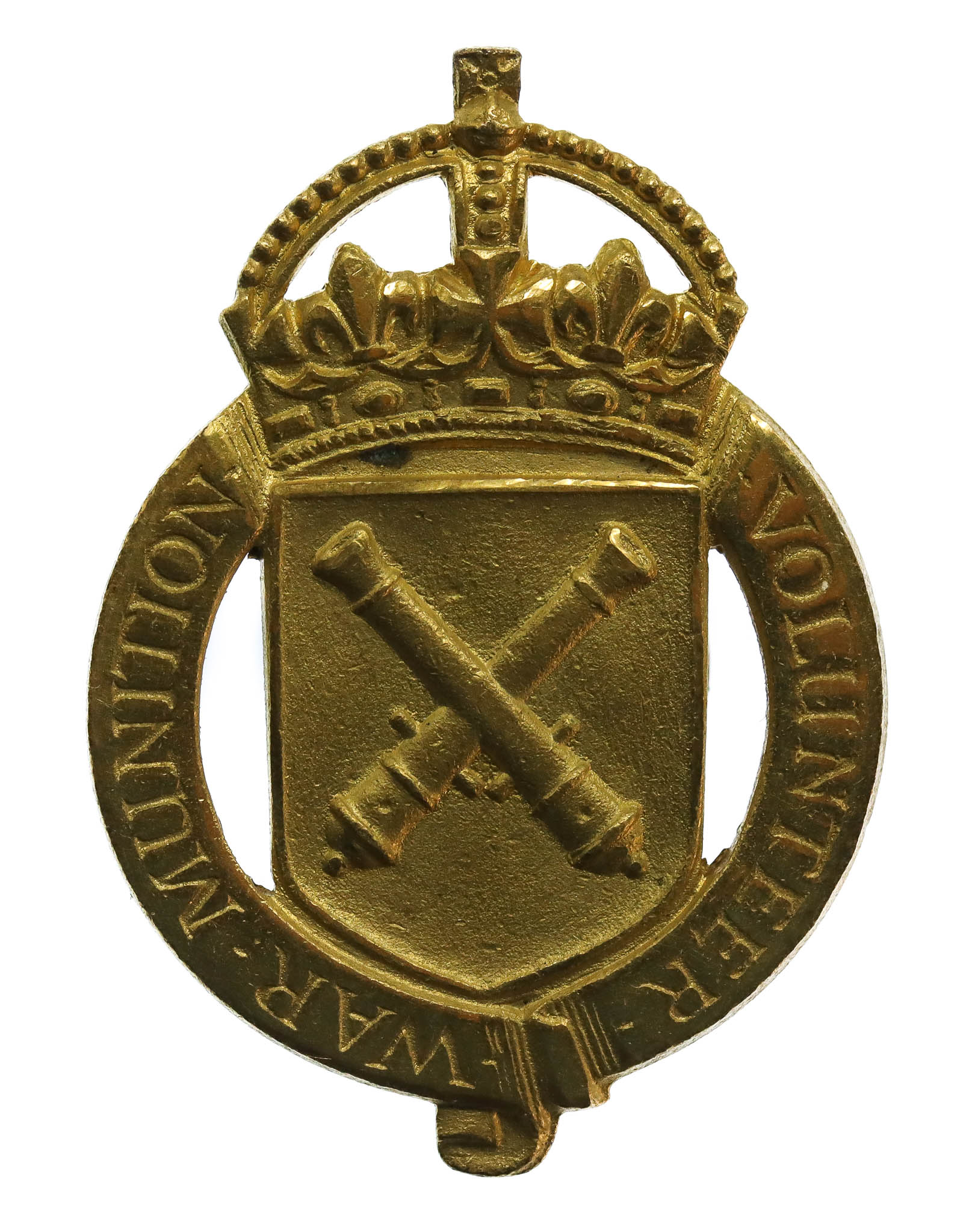 WW1 War Munition Volunteer War Workers Lapel Badge