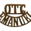 Emanuel School O.T.C. (O.T.C./EMANUEL) Shoulder Title
