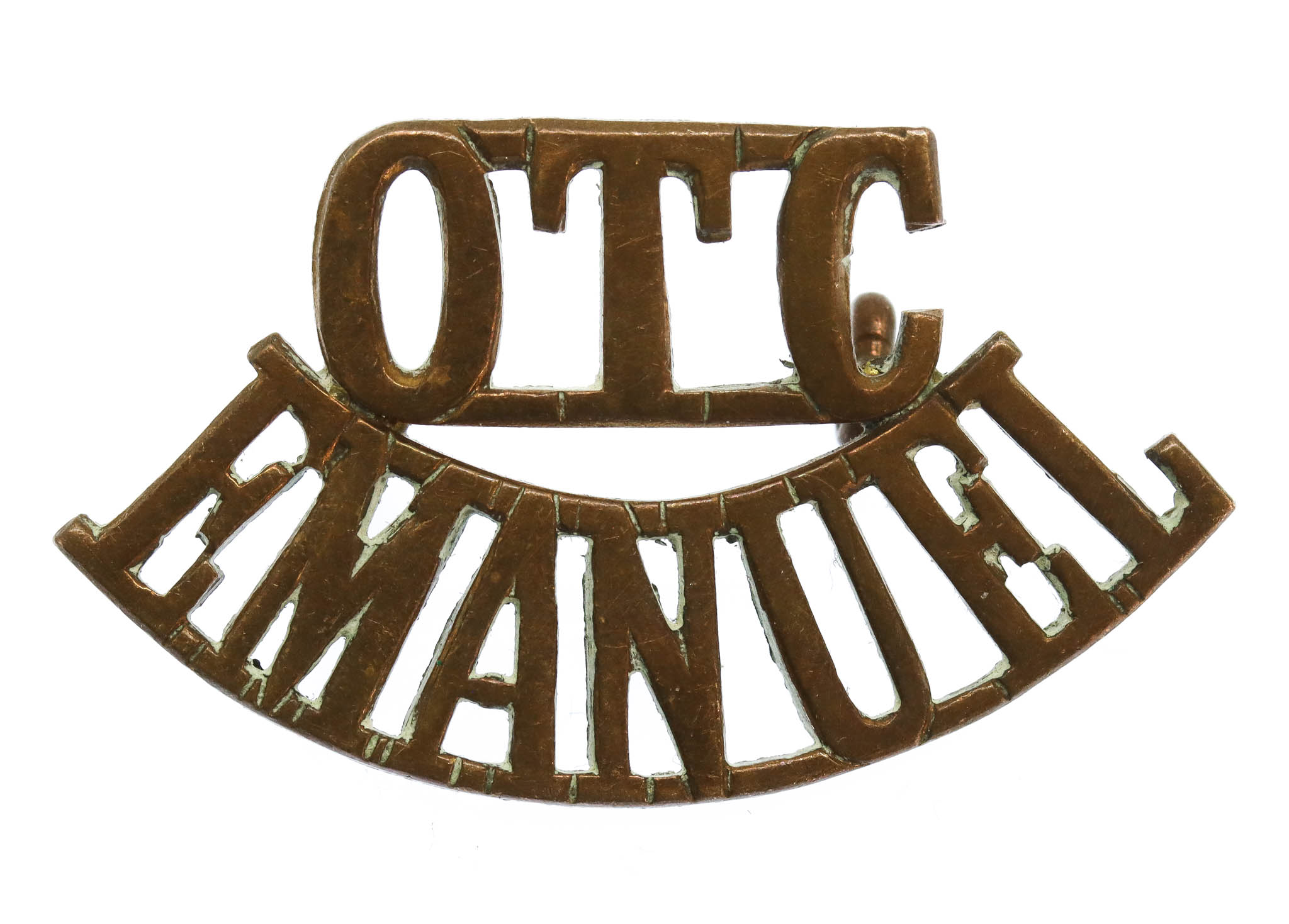 Emanuel School O.T.C. (O.T.C./EMANUEL) Shoulder Title