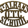 St. Alban's School O.T.C. (ST. ALBAN'S O.T.C./SCHOOL) Shoulder Title