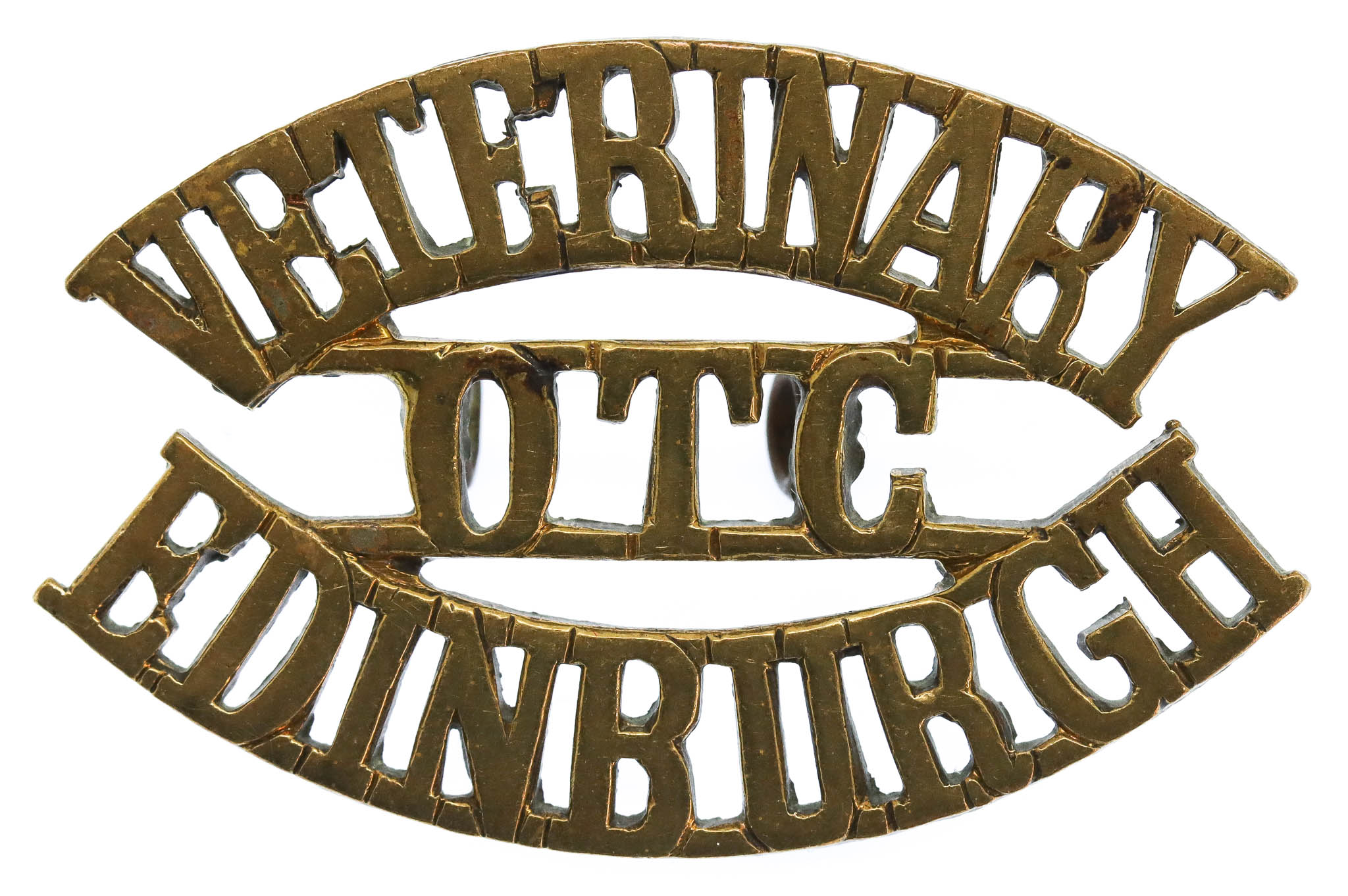 Edinburgh Veterinary O.T.C. (VETERINARY/O.T.C./EDINBURGH) Shoulder Title