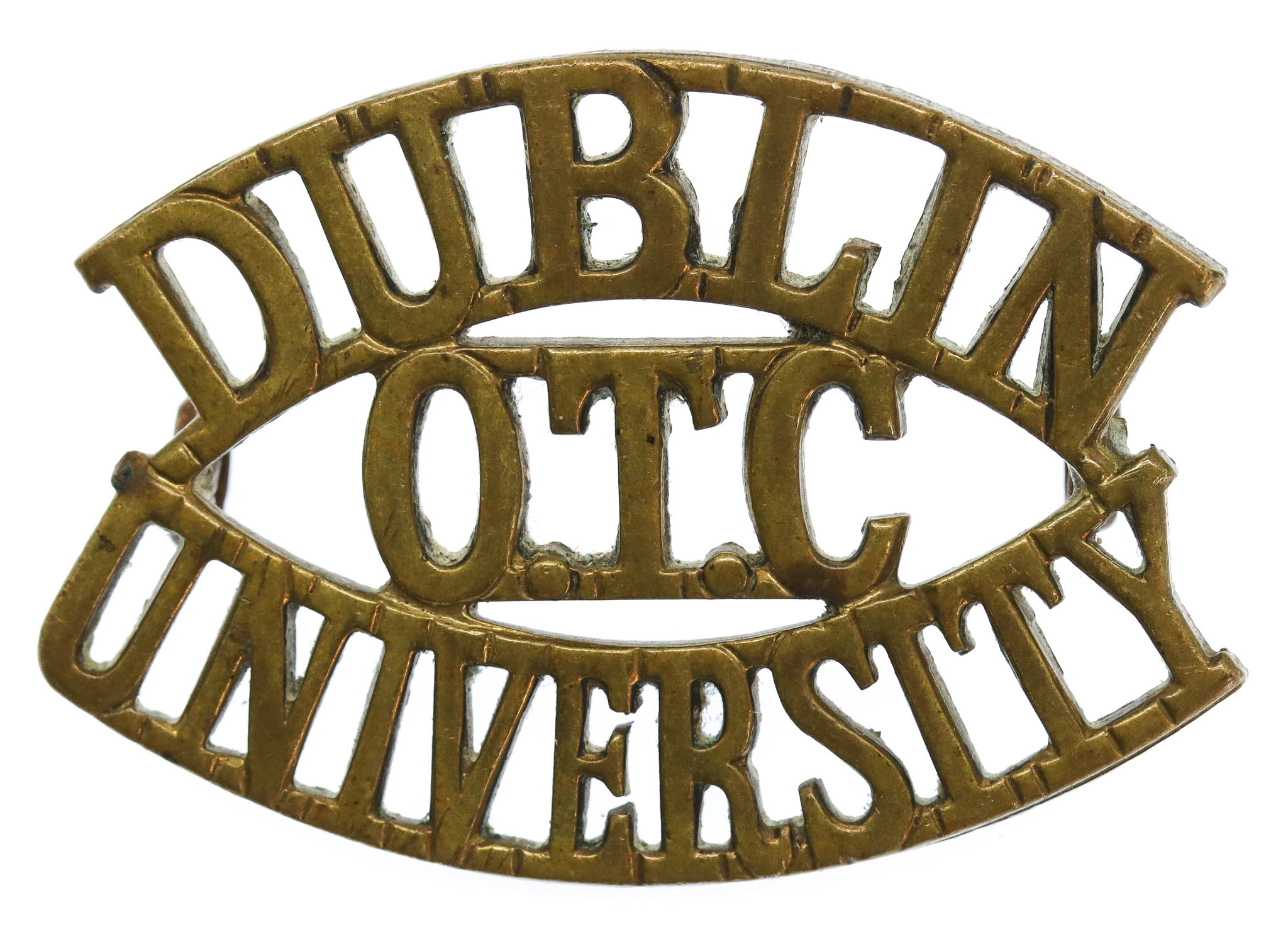 Dublin University O.T.C. (DUBLIN/O.T.C./UNIVERSITY) Shoulder Title