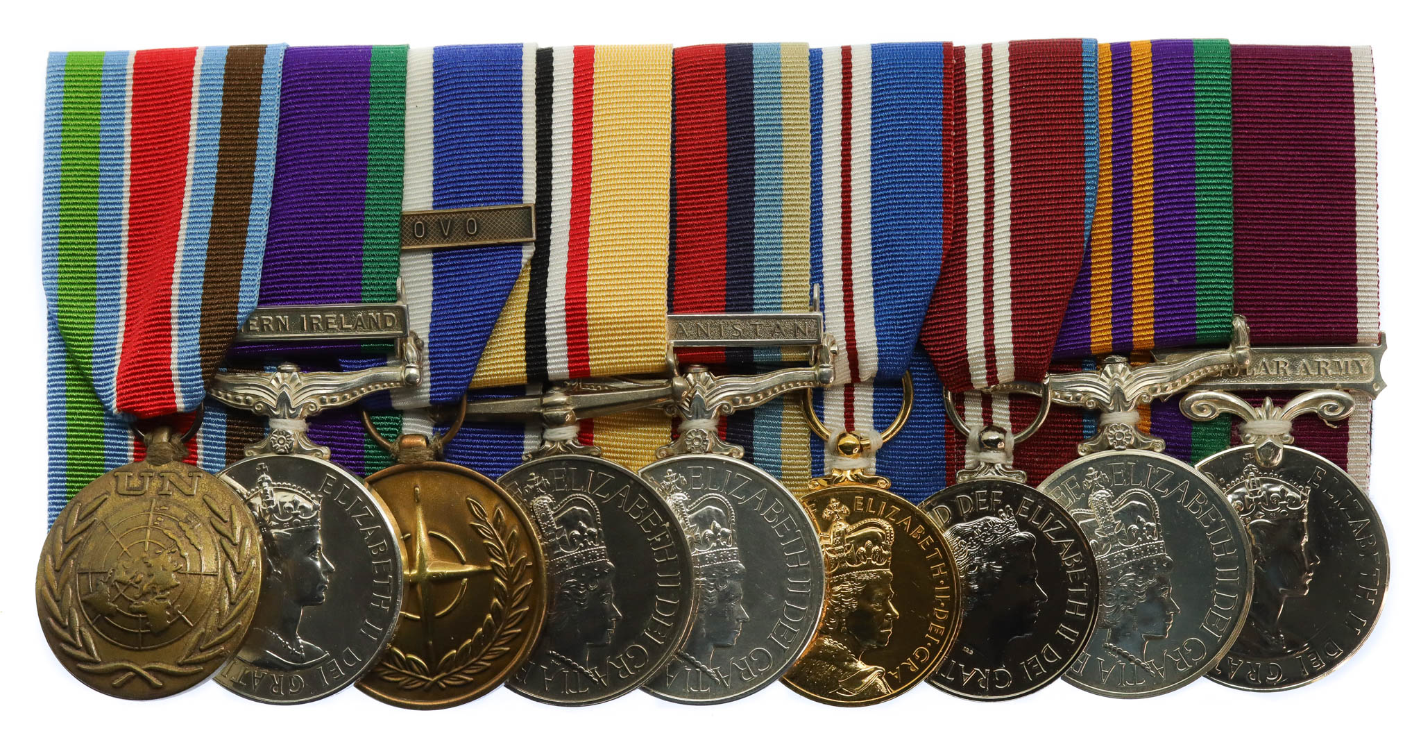 UN Bosnia, CSM (Northern Ireland), NATO (Kosovo), Iraq, OSM Afghanistan, ACSM and LS&GC Medal Group of Nine - Colour Sergeant P.G. Sutcliffe, Duke of Wellington's Regiment / Yorkshire Regiment