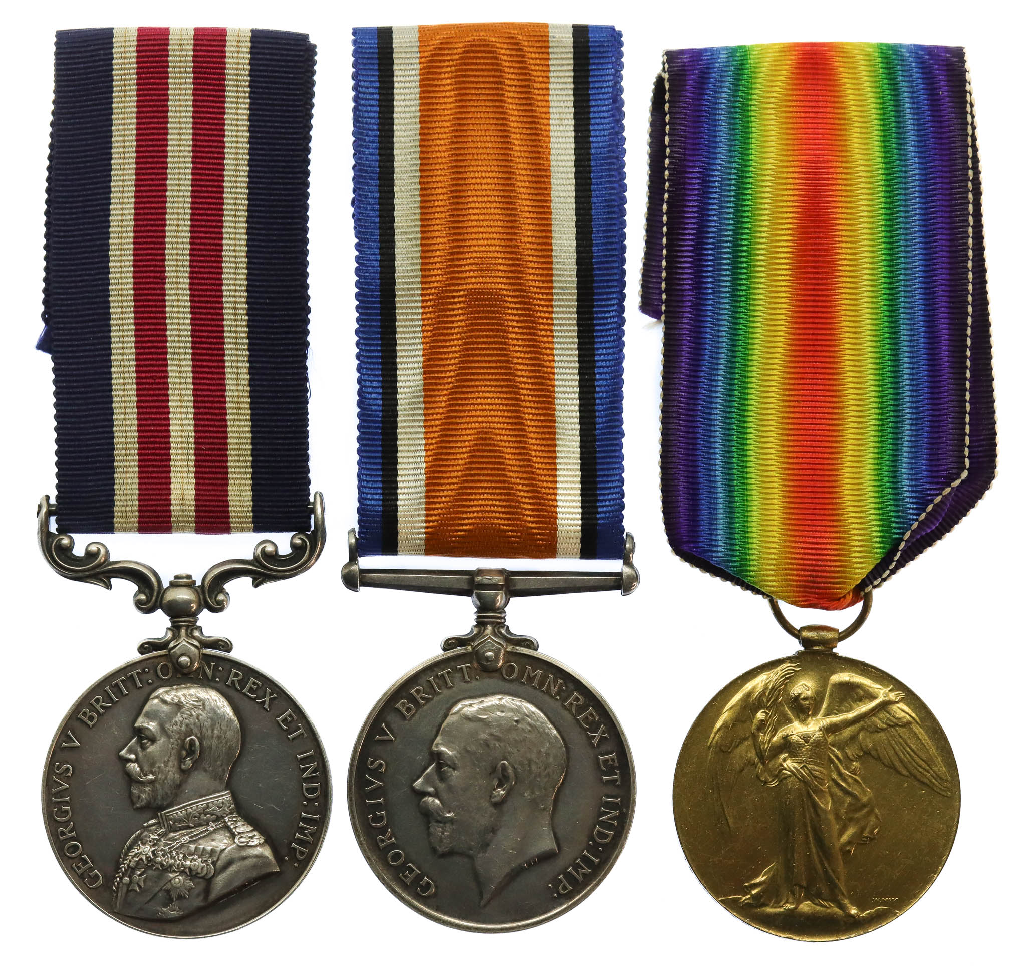 WW1 Military Medal, British War & Victory Medal Group of Three - Cpl. R. Woodend, 18th Bn. Lancashire Fusiliers - Died of Wounds, 3/11/17