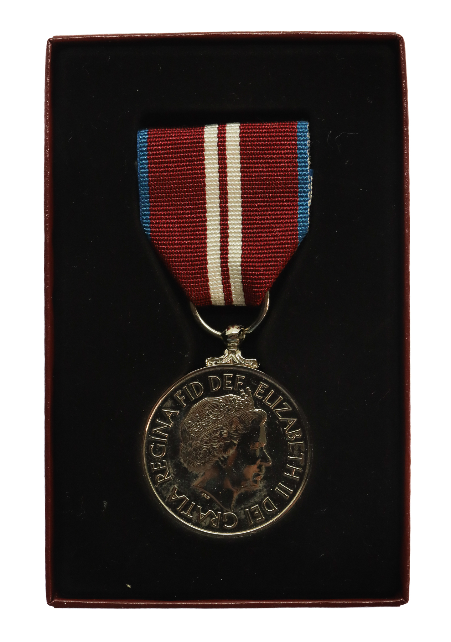 2012 Queen Elizabeth II Diamond Jubilee Medal in Box of Issue